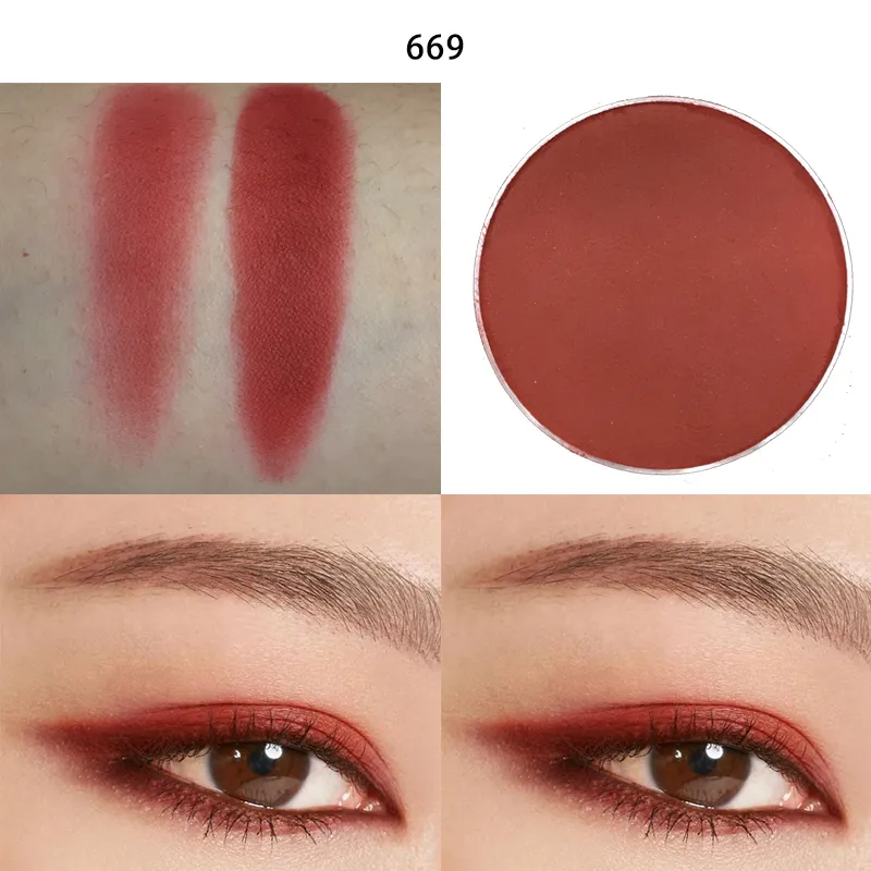 Pigmented 2024 red eyeshadow