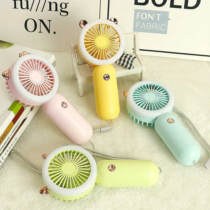 Electric Fans Handheld Pocket Fans USB Charging Lazy Fan Desktop Mini Fan Portable Dormitory Home Gift Student Outdoor Travel Mini Fan