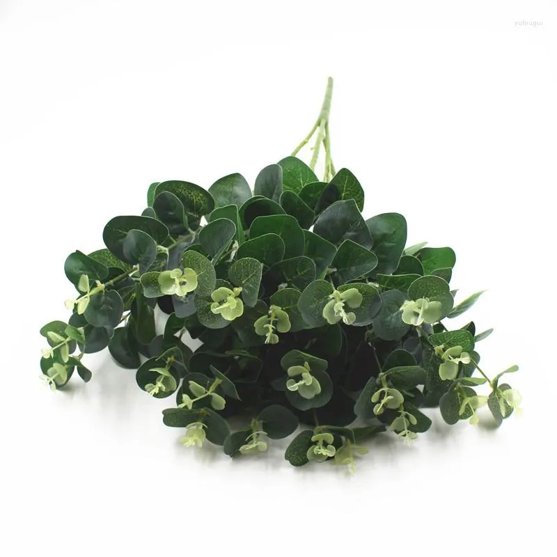 Decorative Flowers Home Decoration Simulation Plant Wedding Floral Art Living Room Table Placement 20 Heads Artificial Plants Leaf