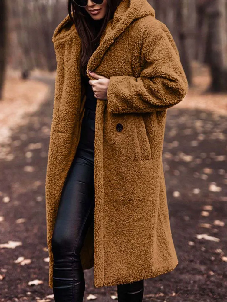 Khaki green teddy coat sale
