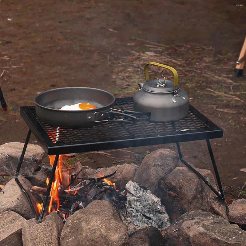 Portable Folding Camping Table Grill Plate For Travel And Outdoor BBQ Outdoor Camping Furniture From Zhangjiee 44.88 DHgate.Com