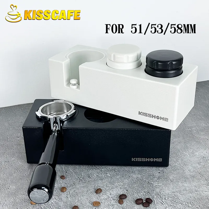 Coffeware Sets Coffee Tamper Mat Stand Portafilter Holder Rack Espresso 51mm 54mm Breville Sage 58mm Machine Tool Barista Accessories 230712