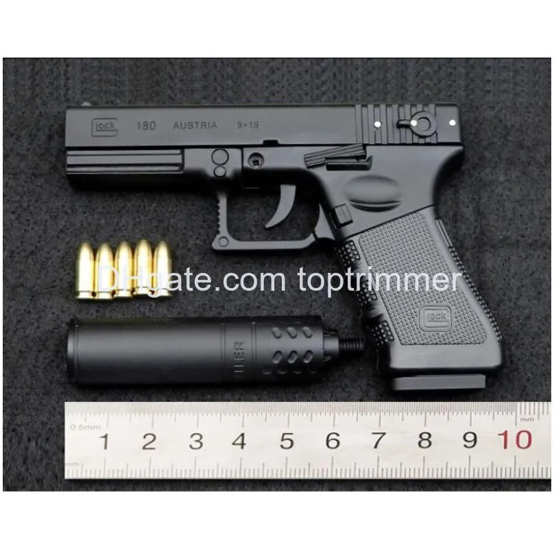 Pistola giocattoli G18C lancio di conchiglie pistola di espulsione giocattolo per annunci per bambini giochi all'aperto regali modello staccabile 12.05 goccia consegna Dh2kw migliore qualità