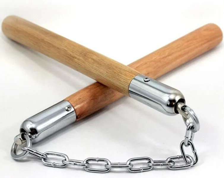 Neues hochwertiges Nunchaku-Holz für Kampfsport-Bühnenshow-Übungszubehör343Z