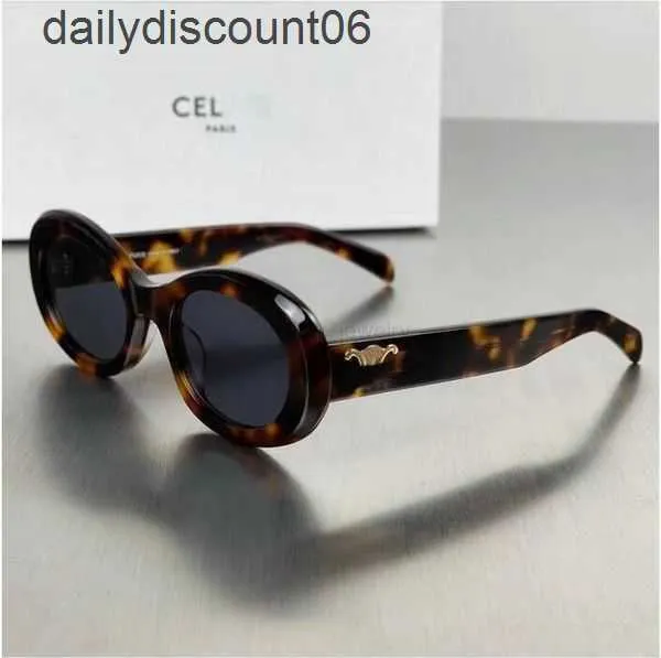 Triomphe lunettes de soleil rétro oeil de chat pour femmes Ce's Arc De Oval français High Street Designer femme lunettes de soleil 11mqs