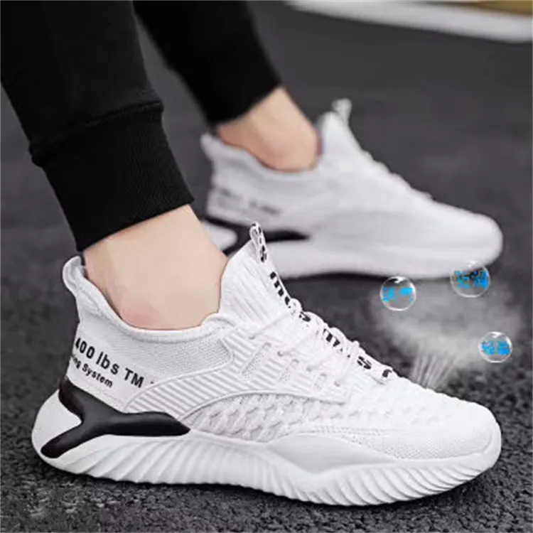 Protectve Comfortable Men's Shoes Breathable Sneaker Man Casual Shoes Desgner Mens Shoe Sprng Summer Autumn Sports Black Sneakers Traners Item ZM-68 Hang 7657 s