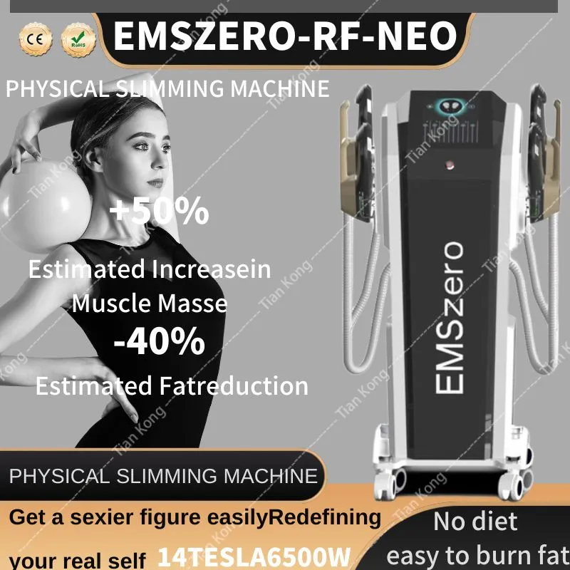 Nova Hi Emt Dernier stimulateur de sculpture musculaire 14 Tesla EMSzero amincissant électromagnétique NEO à haute intensité