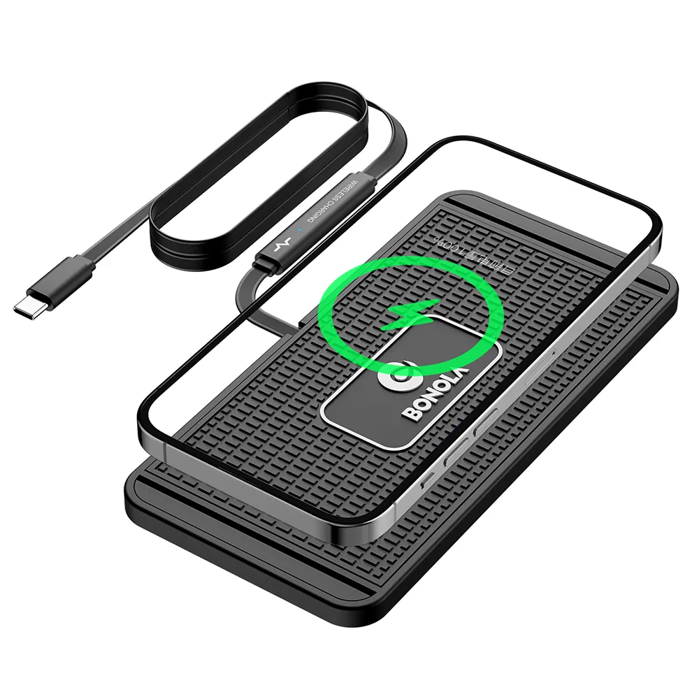 15w Chargeur sans fil magnétique de voiture rapide + pour Magsafe Silicone  Case pour Samsung Galaxy S23 S22 S21 Ultra Plus Support de charge de