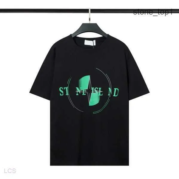 Мужские футболки каменная компания Дизайнерская футболка высококачественная летняя мужская одежда для мужской одежды.