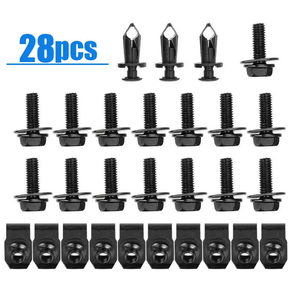 Automotive Clips And Fasteners Car Body Clips Set, Engine Splash Shield ...