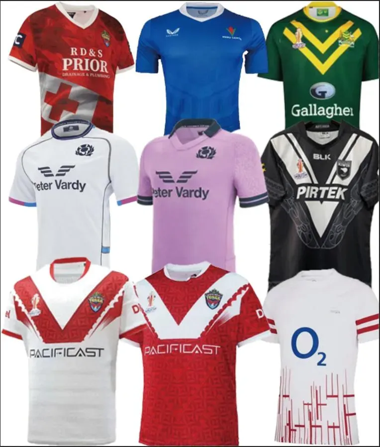 2022 2023 Australia KANGAROO Rugby League Jerseys Home World Cup 22 23