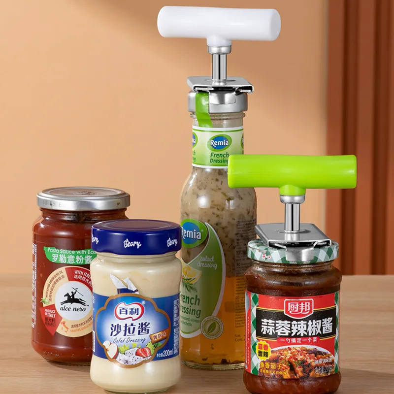 240 pièces accessoires de cuisine capsuleuse à vis à économie de travail ouvre-bouteille réglable bocal en verre capsuleuse à vis en acier inoxydable ouvre-boîte