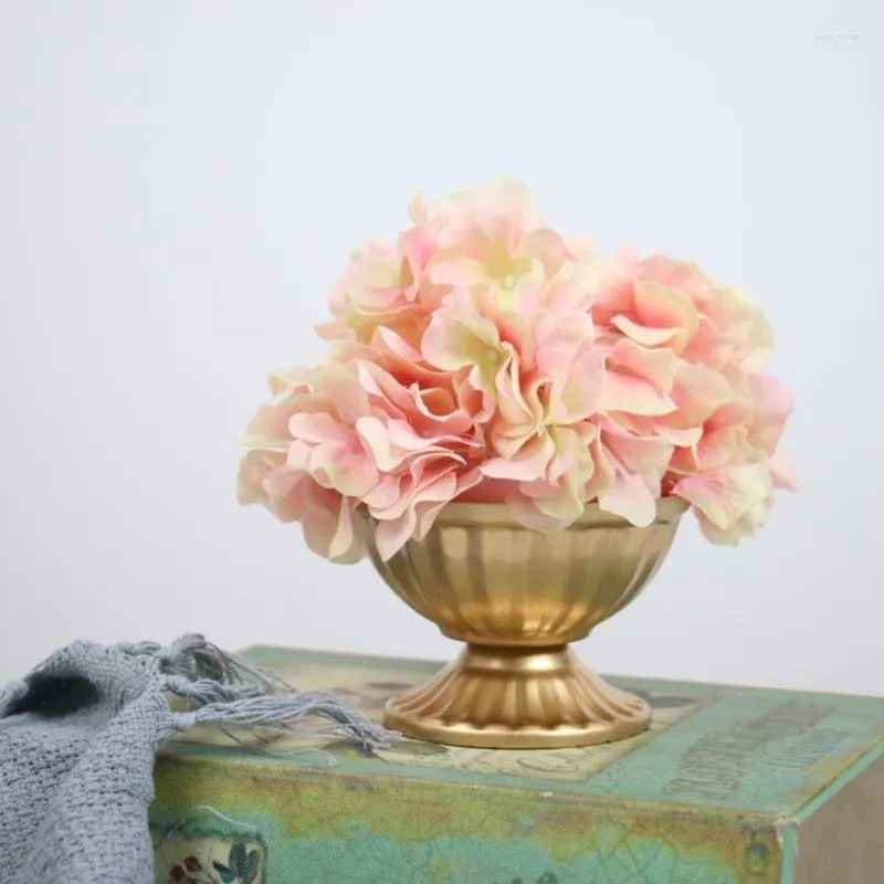 花瓶素朴な多肉植物の植木鉢花瓶プランター植物結婚式のパーティーダイニングテーブルドロップ用の鉄の素材