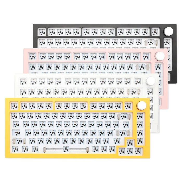 키보드 다음 시간 X75 75 개스킷 기계식 키보드 키트 PCB 교환 가능한 스위치 조명 효과 RGB 스위치 LED Type C 다음에 75 230712