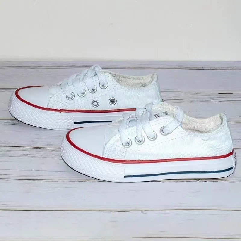 Designer Classic Casual Kids Shoes Sneakers Espadrille Chucks 1970s Children Baby Infants 70s Black White High Low flat Sneaker Platform trainers shoe