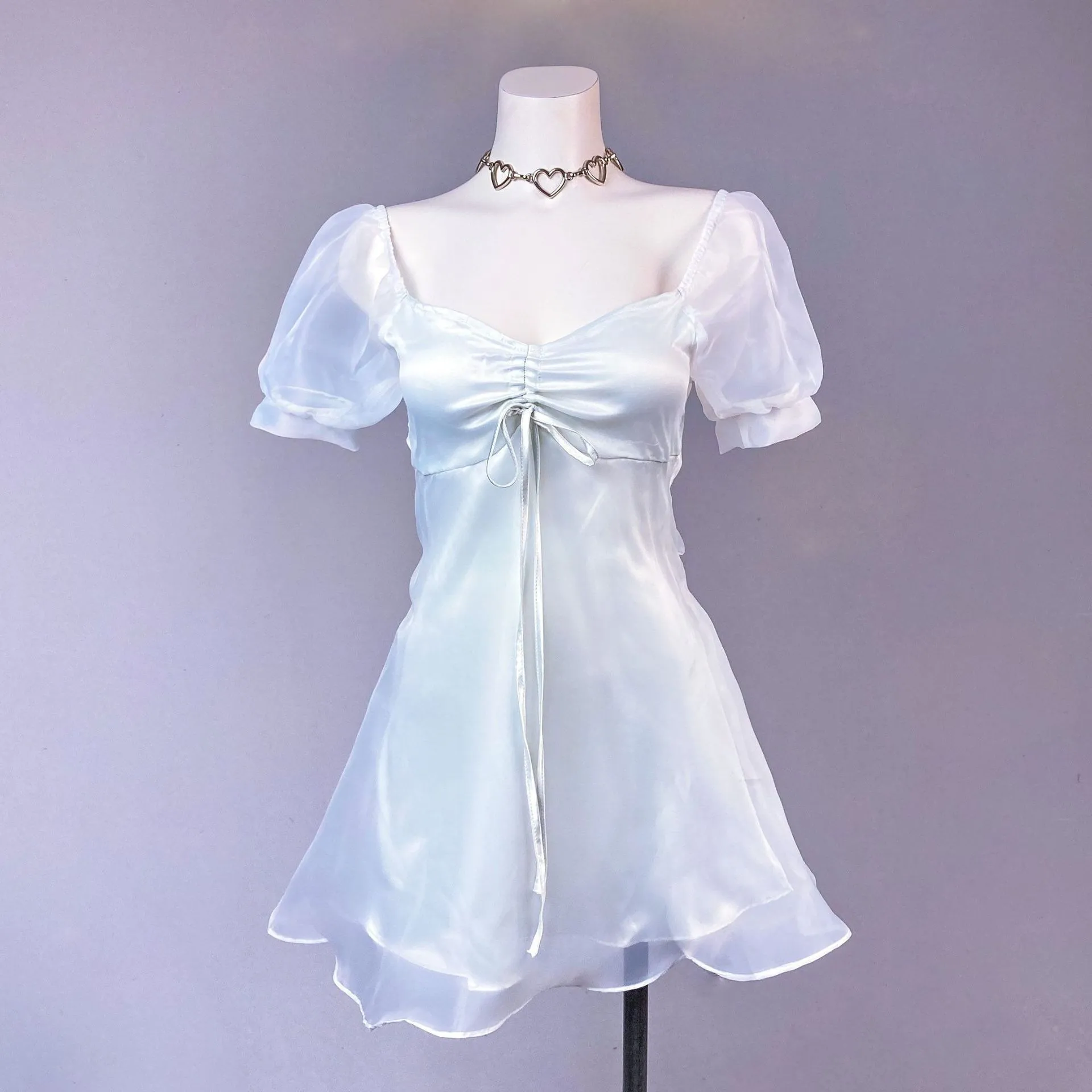 sachin and babi light blue dress DRESSES – Silk Fairies main image 0