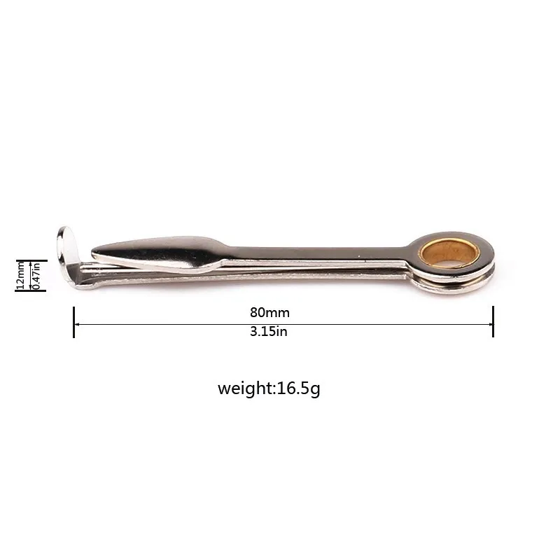 Sniffer Snuff Spoon 3 in 1 cleaning ashtray scraper foldable multifunctional cigarette knife pipe tool