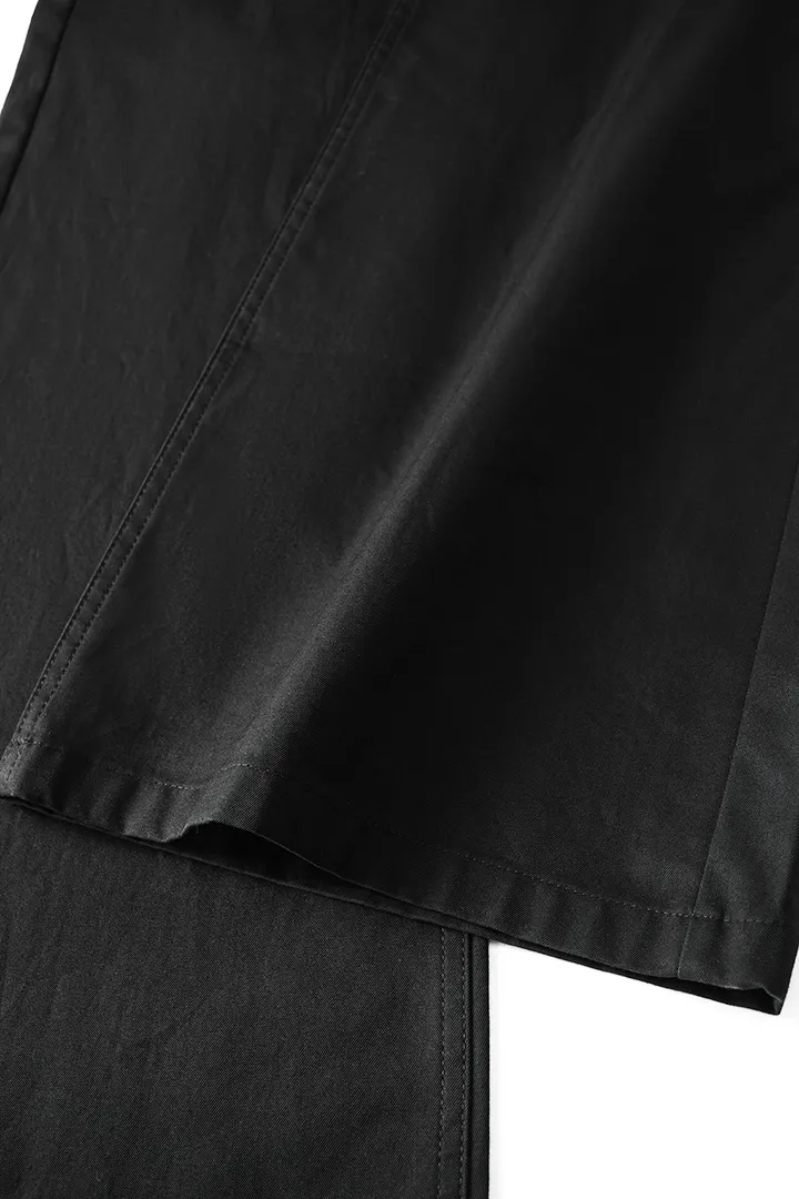 Mens Black Flared Casual Valabasas Stacked Jeans 22FW Flares Mens Black Flared Casual Valabasas Stacked Jeans 22FW Flares
