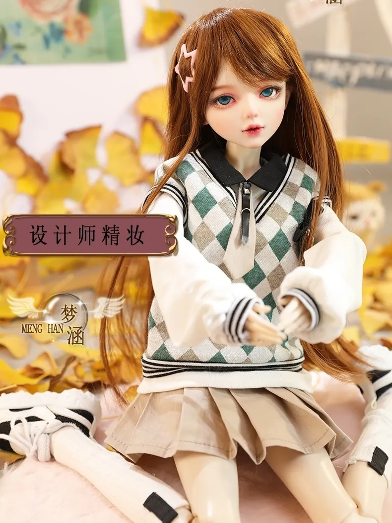 Dolls 13 60cm bjd doll Presents for girl Doll With Cute Clothes Nemme Gift children Beauty Toy 230712