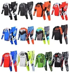 180 Gear Set Motocross Jersey Pants MX Combo ATV Outfit BMX DH Dirt Bike Men Offroad Moto Suits Cycling Bicycle Motorcycle Kits 228532146