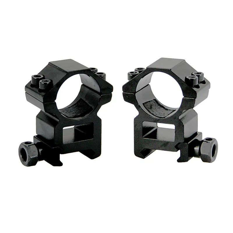 Hunting Scope Ring Mounts para Picatinny Rail Base Optics 30mm Scope Mount Laser Riflescope Lanterna Acessórios