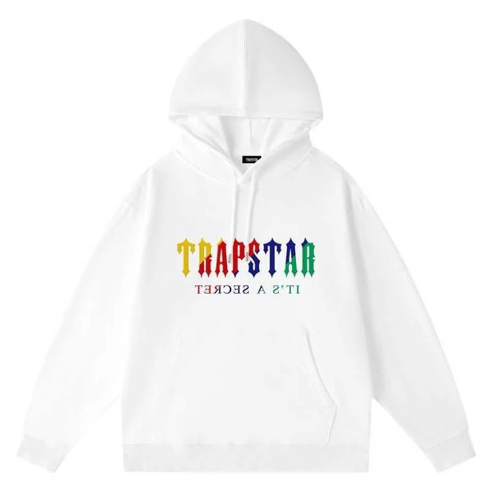Trapstar Oversized Hoodie Mens Trapstar Tracksuit Designer Shirts Print Letter Luxury Black And