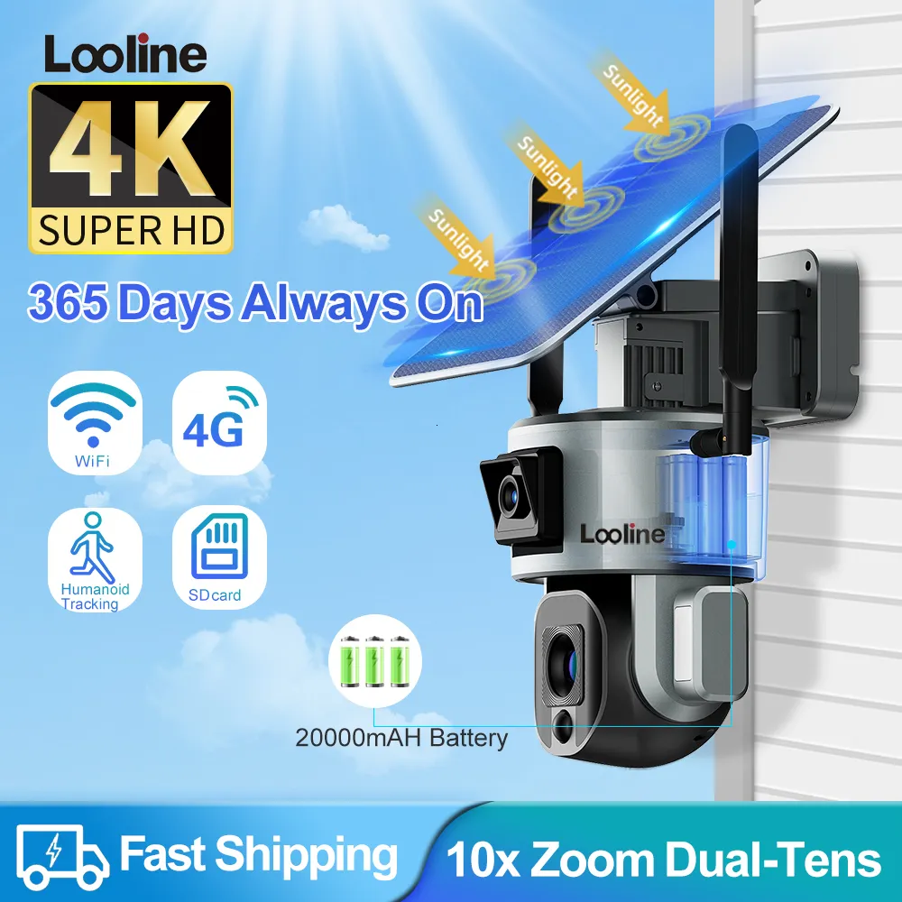 Groß sparen beim Kauf von Outdoor IP PTZ Kameras 4K Solar Outdoor  Überwachungskamera: Wasserdichtes IP66 PTZ Überwachungskammer in großen  Mengen