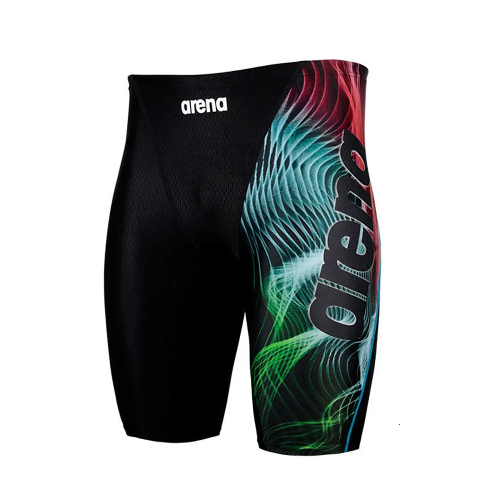 Roupa de banho masculina 2023 calções de banho jammers profissionais shorts de praia nadar surf secagem rápida verão corrida esportes maiô apertado 230712