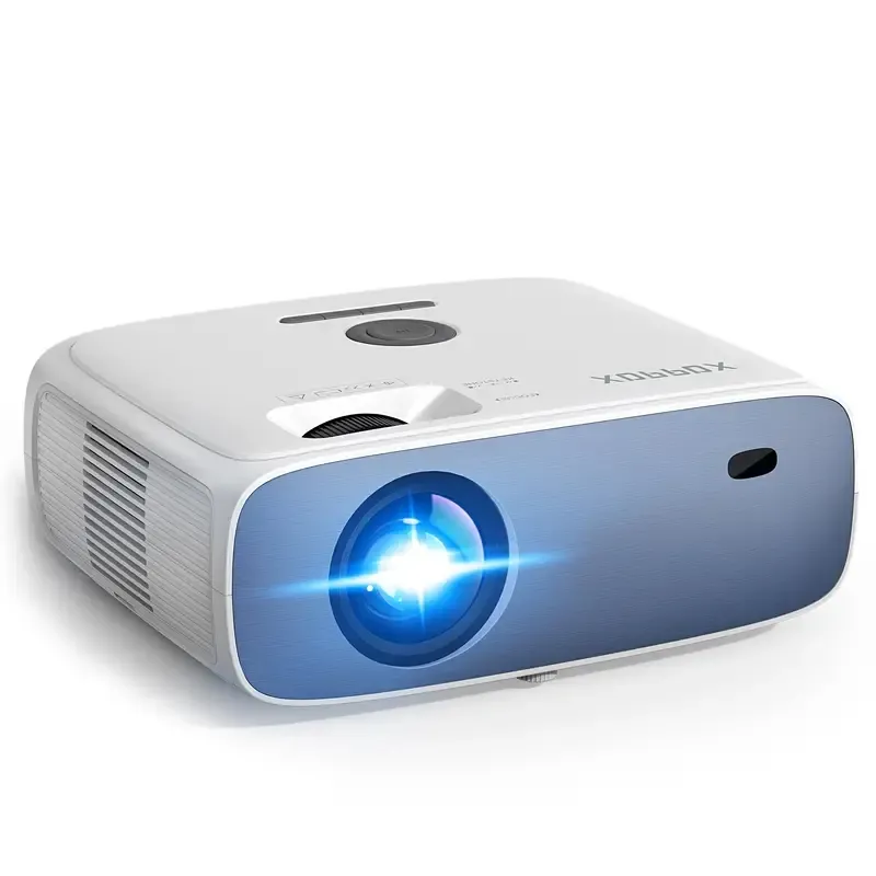 XOPPOX HD 1080P buitenprojector, 420ANSI draagbare thuisprojector, XOPPOX draagbare miniprojector Native 1080P filmprojector compatibel