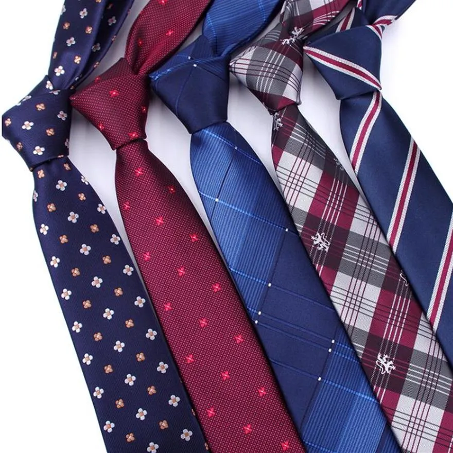 Hommes cravates cravate hommes vestidos affaires mariage cravate homme robe legame cadeau gravata angleterre rayures 6cm 241L