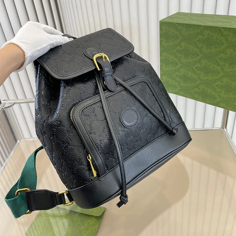Femmes de création en cuir sac à dos Luxury Backpacks pour femmes sacs Handbag Homme Bac Schoolbag Fashion Vérine en cuir Knapsack Packsack Rucksack