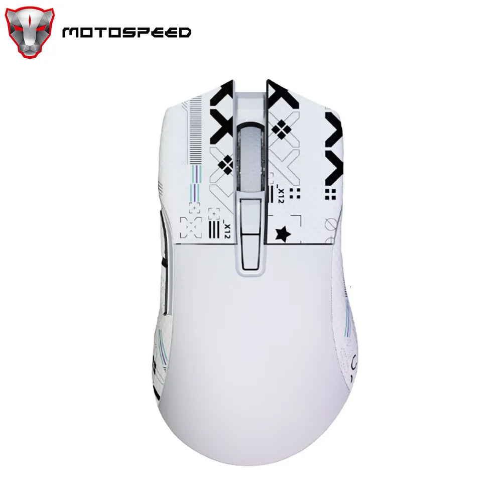 Möss Motospeed Darmoshark N3 Wireless Bluetooth Wired 3 Mode Gaming Esports Mouse 26000DPI PAM3395 Computer Office For Laptop 230712