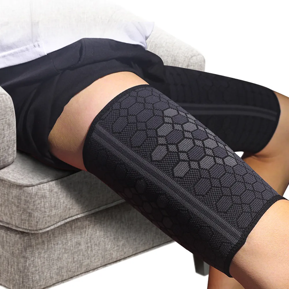 1Pair Thigh Compression Sleeve,Groin and Hamstring Support. Upper Leg  Sleeves for Men and Women.Thigh Braces for Thigh Pain