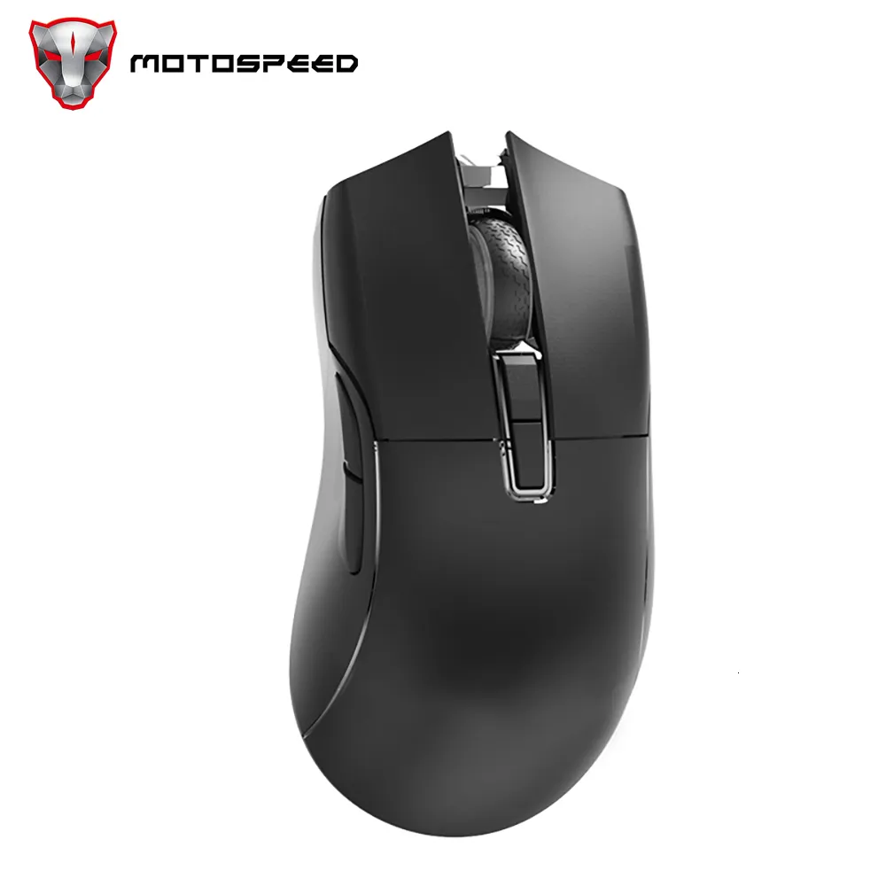 Mäuse Motospeed Darmoshark N3 Bluetooth Wireless Esports Gaming Maus Optische PAM3395 Computer 26000DPI 7 Tasten Für Laptop PC 230712