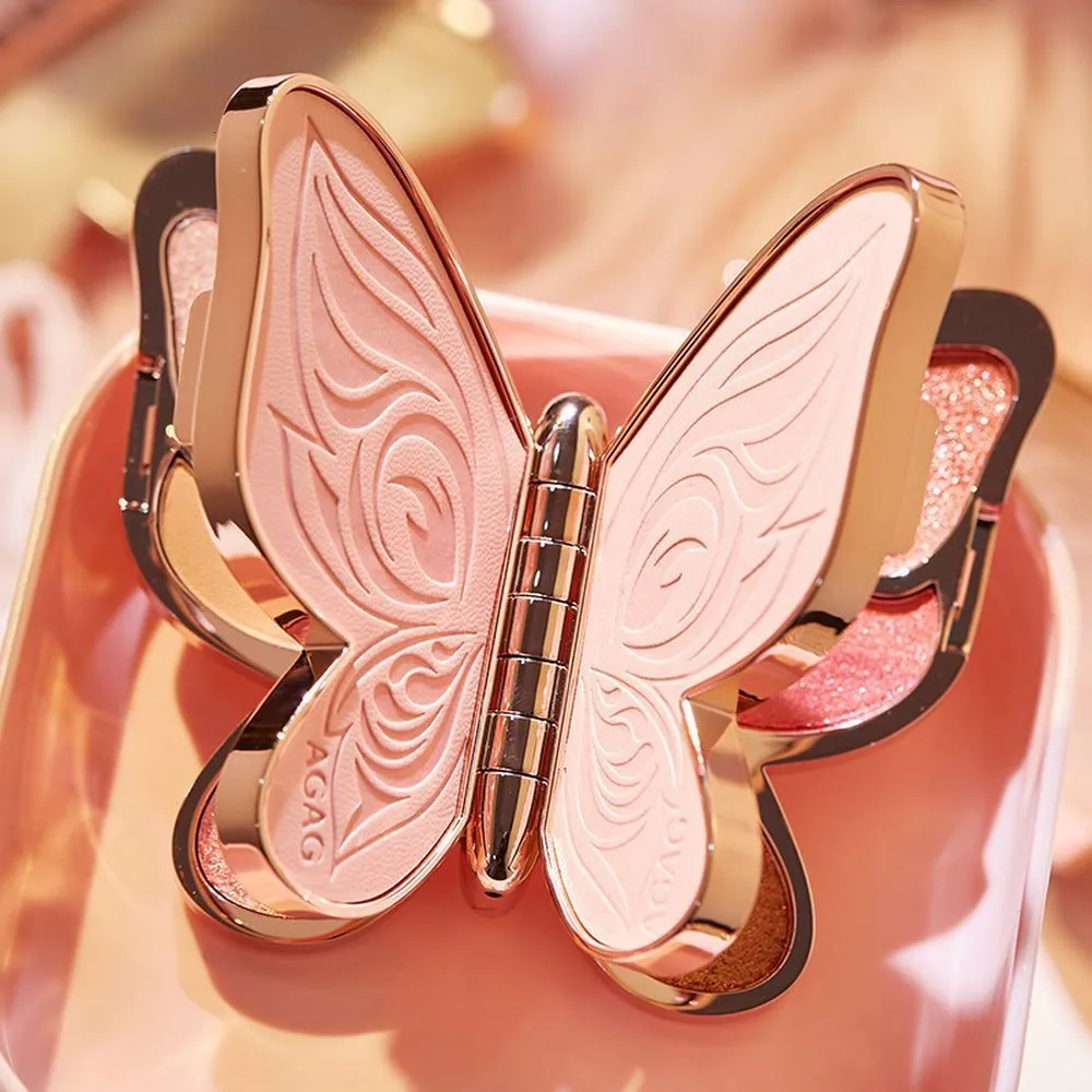 Göz Farı Agag Butterfly Göz Farı 6 Renk Şanslı Koi Göz Farı Paleti Glitter Shimmer Göz Farı Mat Glitter Göz Farı Kozmetik 230712