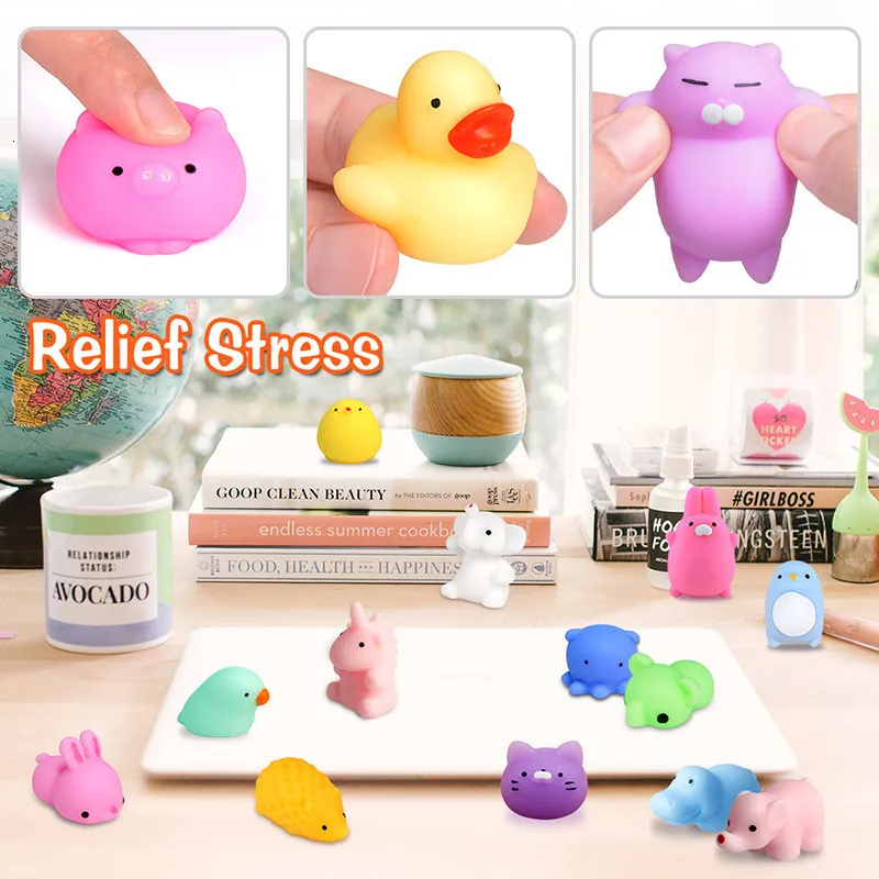 Mochi Lovely Bunny Rabbit Squishy Squeeze Healing Stress Reliever Toy Gift  Decor Finger Toy