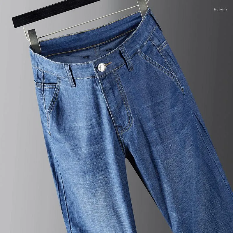 Pantaloni da uomo per jeans da uomo 2023 arrivi sottili cool comodi euncioni di denim in denim pantaloni casuali dritti casuali