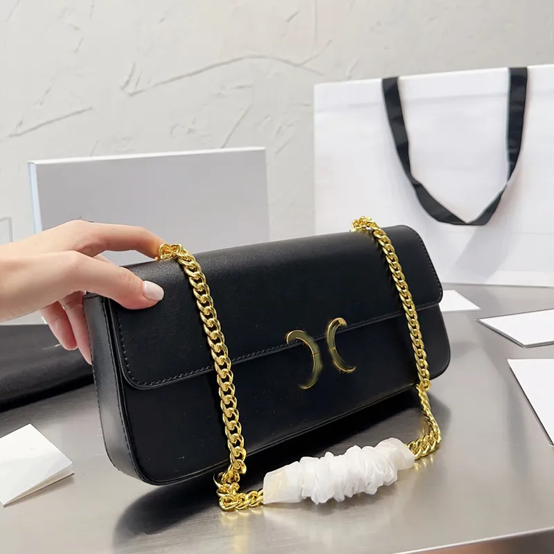Bolso baguette cadena sale