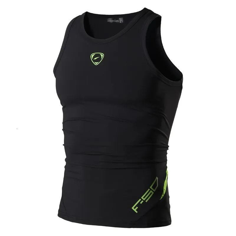 Canotte da uomo jeansian Sport Canotte senza maniche Camicie da corsa Grym Workout Fitness Slim Compression LSL3306 230713