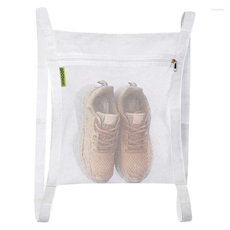 Sacos de armazenamento Saco para máquina de lavar sapatos Secador respirável Bolsa para viagem Bolsa de alta proteção Acessórios Organizador Suprimentos domésticos para