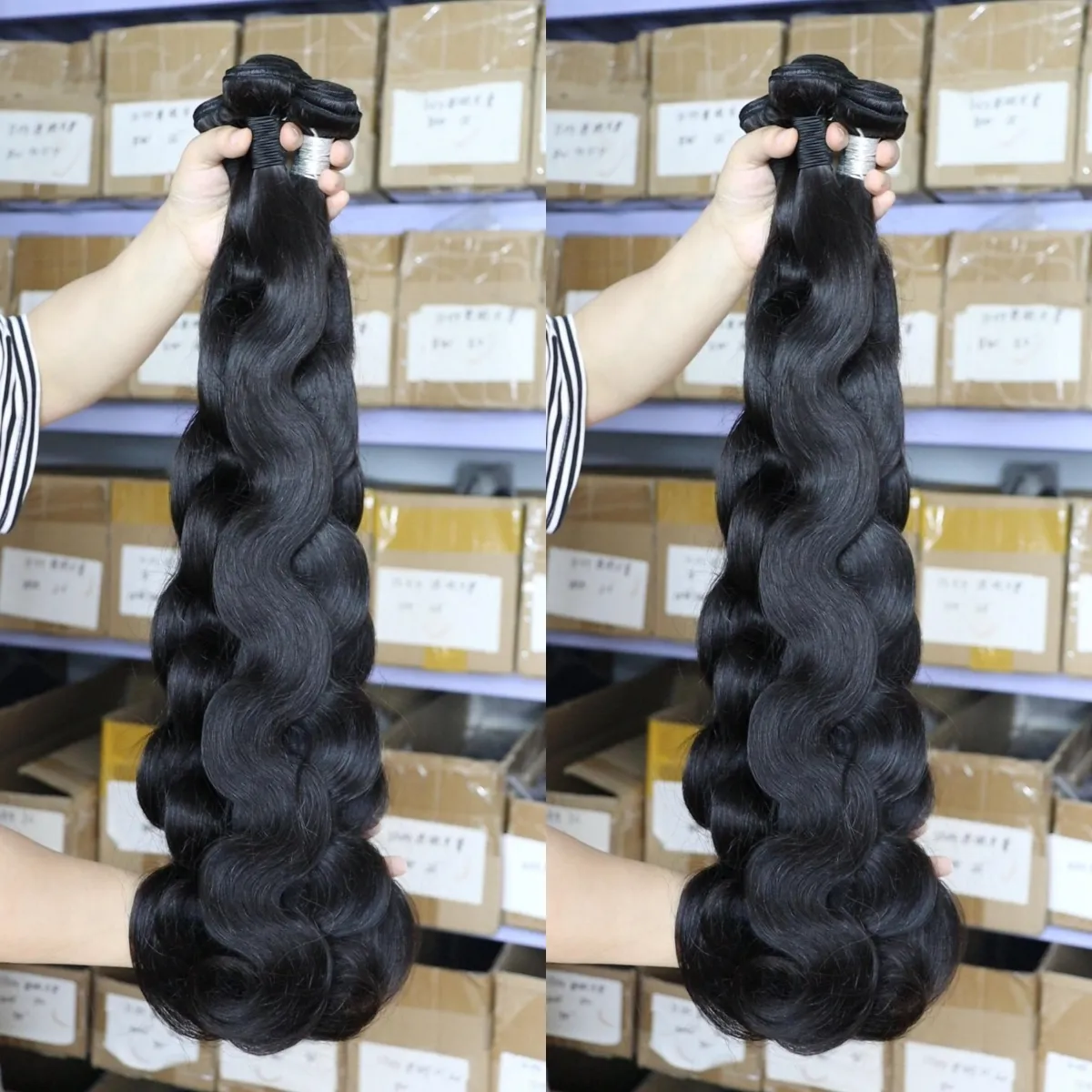 11A BODY Wave Hair Bundles Virgin Hair Virgin Silk Extensions Human Hair Extensions peruviano indiano Malesia Brasile cambogiano