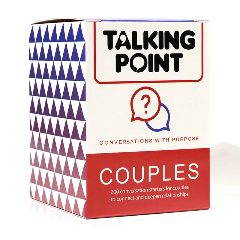 Grossist talpunkt par utgåva 200 konversationsstarter för par dating kortspel för vuxna roliga par spel för datum natt alla hjärtans dag gåva