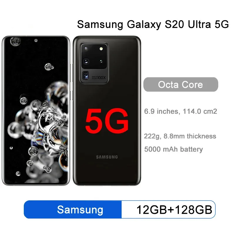 Galaxy S20 Ultra 5G SM-G988U1 Support & Manual