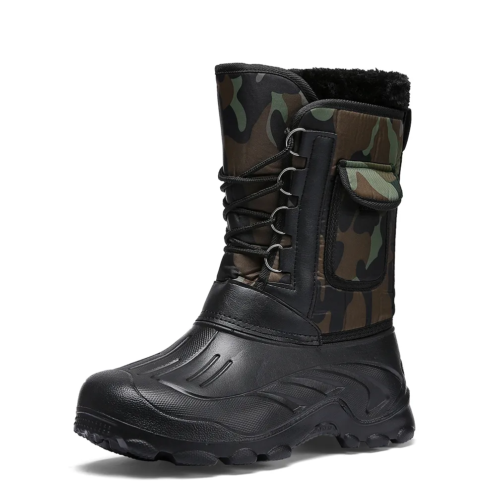 Boots Men Winter Boots Warm Waterproof Sneakers Outdoor Activities