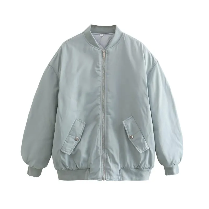 Bomber verde chica cheap