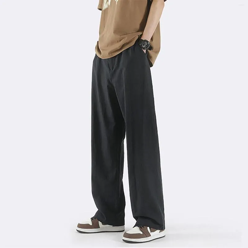 Men's Pants Casual Sweatpants For Men 2023 Summer Autumn Loose Straight Cotton Bloomers High Street Harajuku
