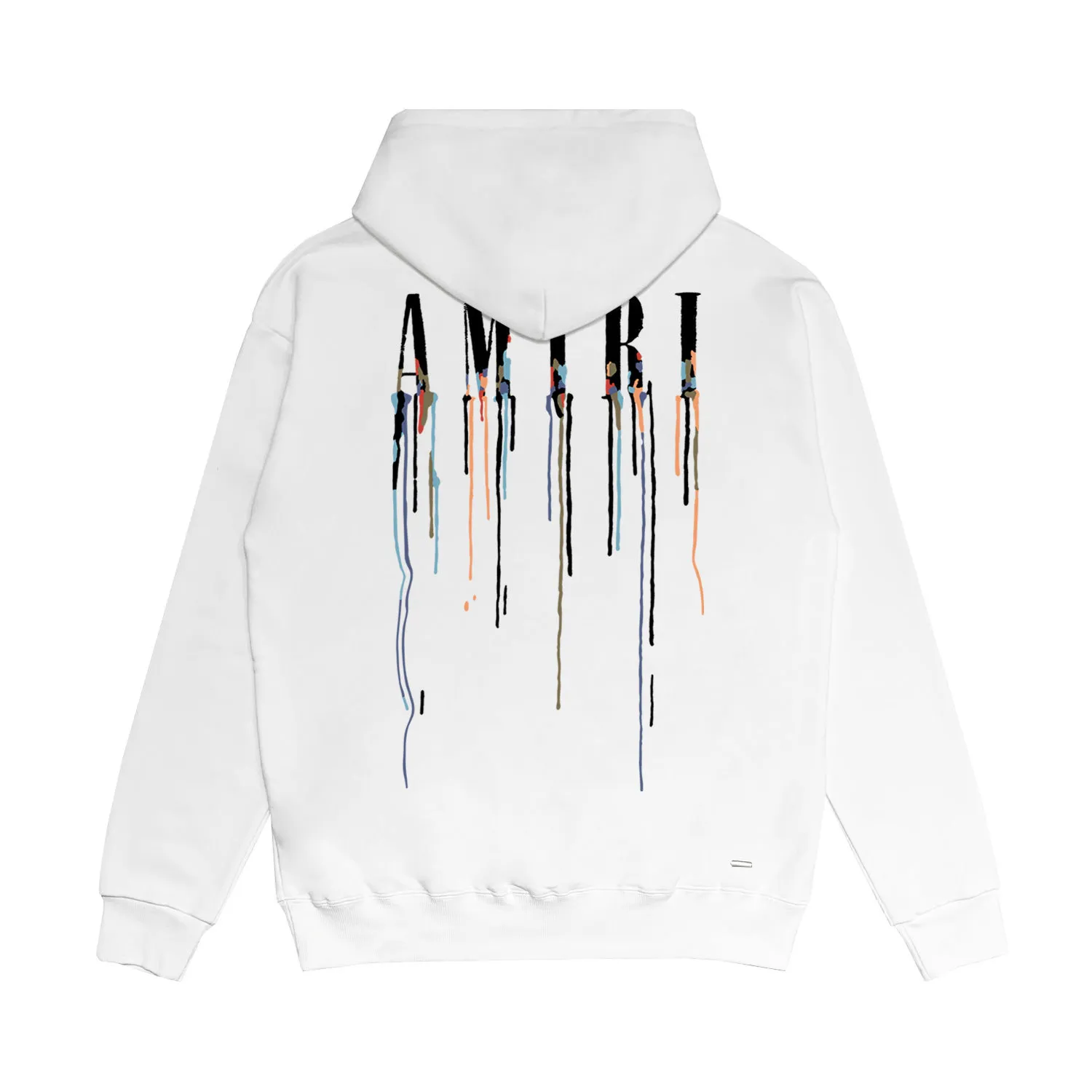 Autumn Man Hoodies Pullover Ink-splashing z długim rękawem List Letter Casual Para Hip Hip Print Bluza Amiryes Varsity Designer