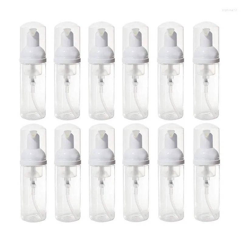 Lagringsflaskor 15 tomt resor tvål plast skum dispenser mini pump dispensers rengöring kosmetisk pa