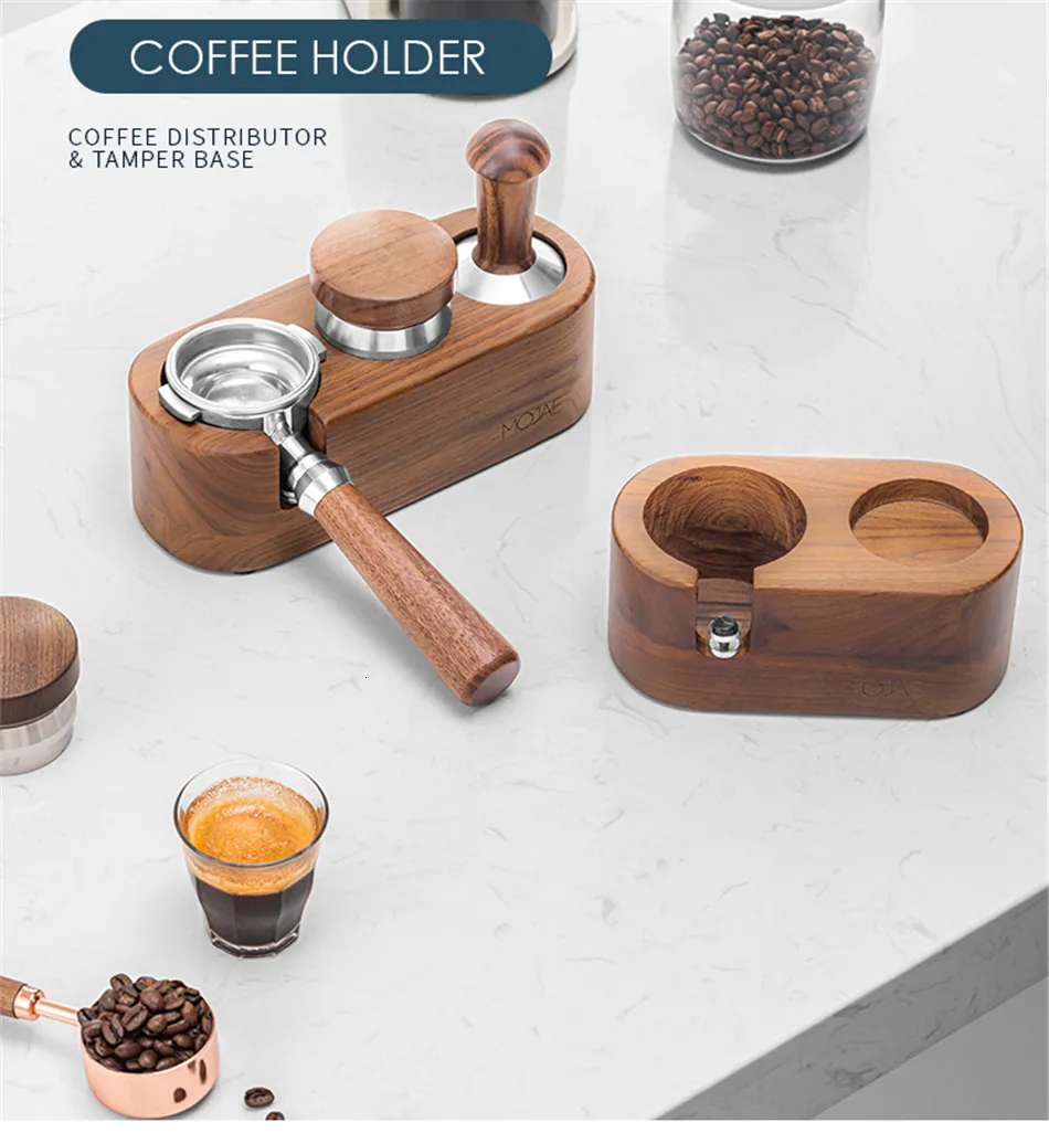 プロコーヒータンピングステーションセット：Portafilter Holder 