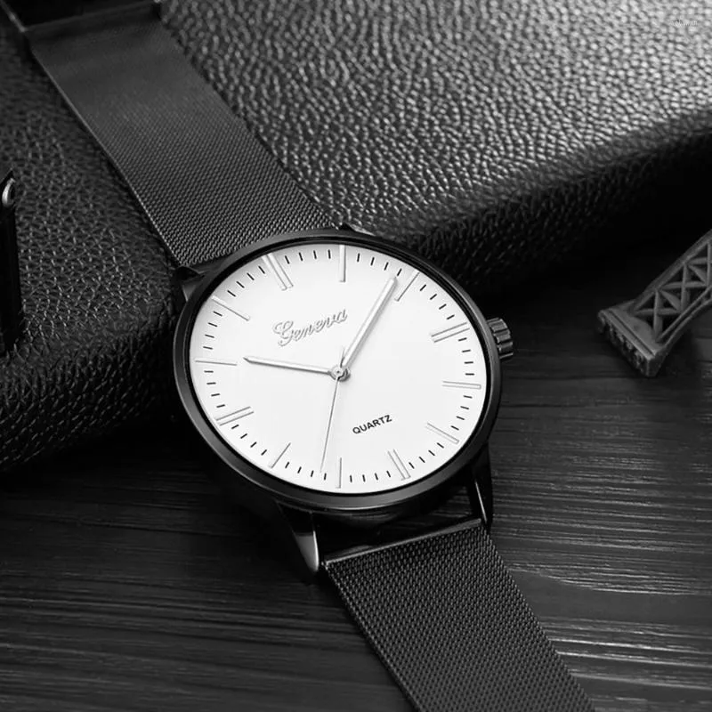 Нарученные часы Sliver Watch for Men Luxury Big Brand Mens Watch Elegant Rose Gold из нержавеющей стали, дышащие ремешки, мужские часы Horloges